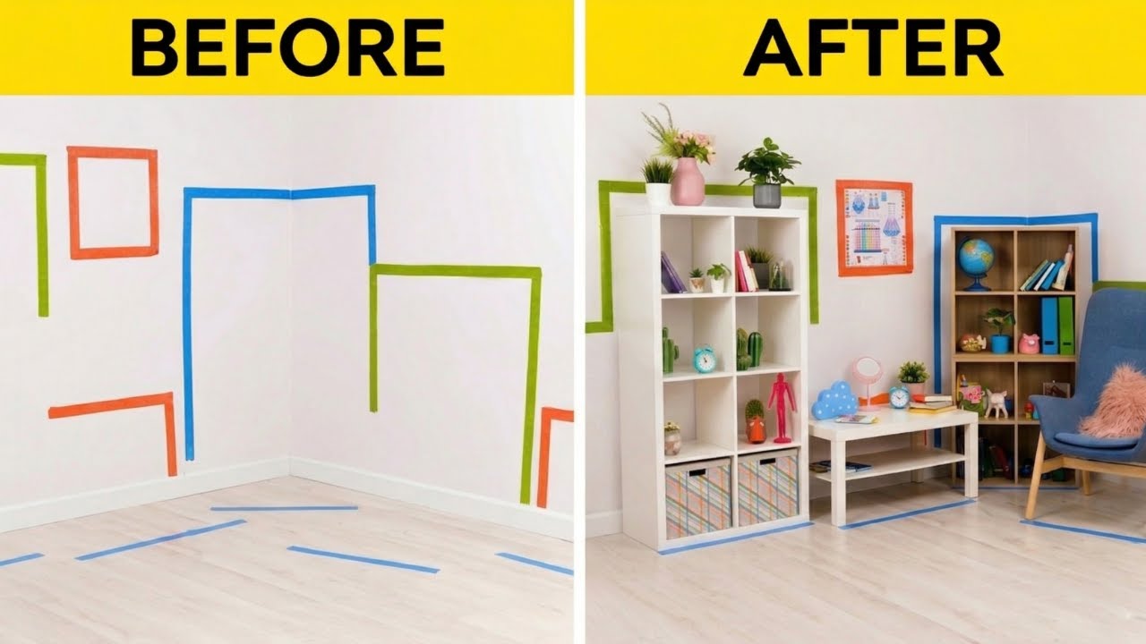 Genius Small Apartment Storage Hacks You Need 📦🔥