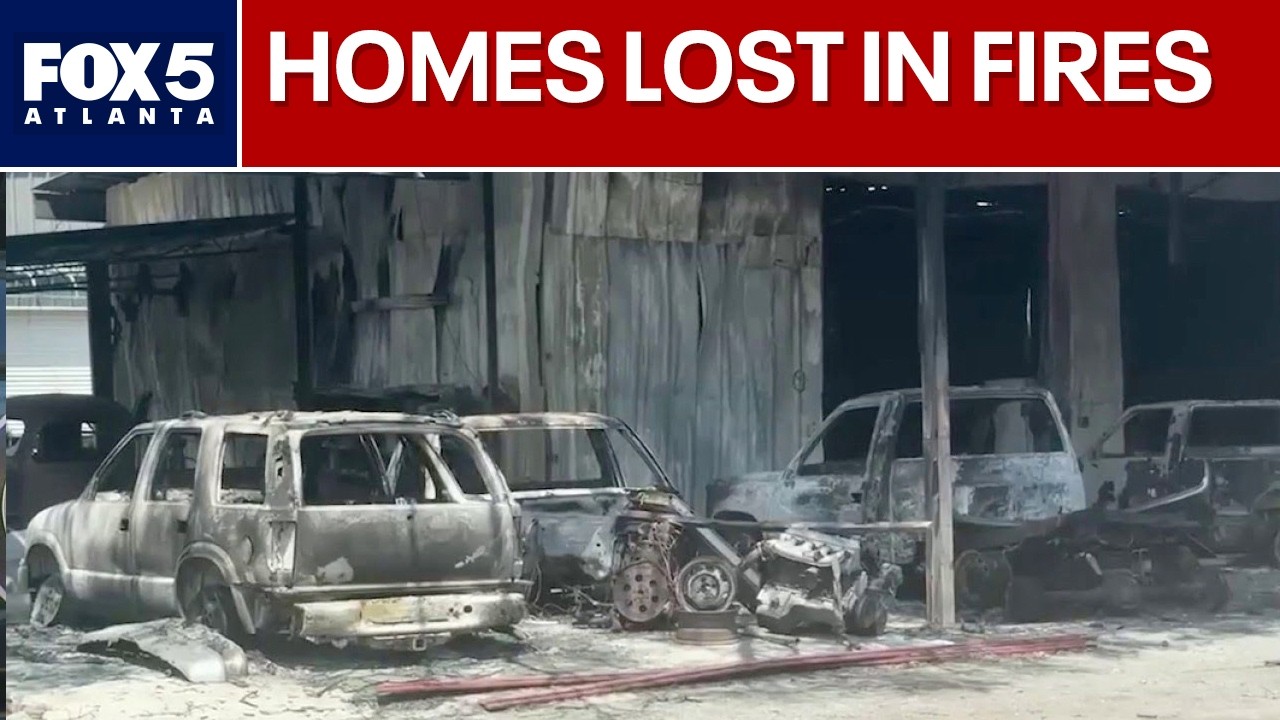 Georgia wildfire surge: 80+ homes destroyed in moments | FOX 5 News