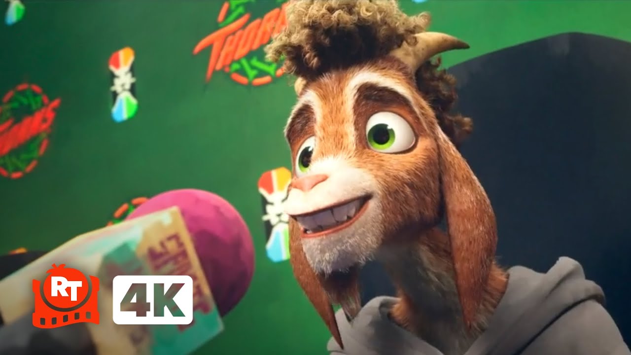 GOAT (2026) 4K – AWKWARD Press Conference (2/12) | Movieclips