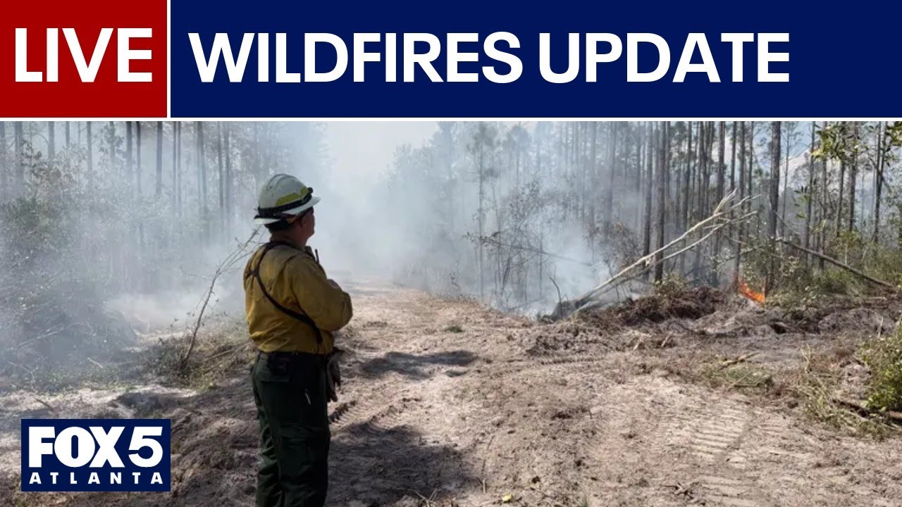 Gov. Kemp provides update on Georgia wildfires