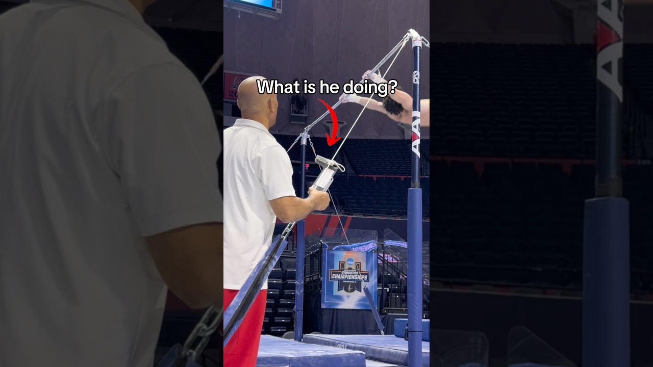 Gymnastics is SO PRECISE 😳 #gymnastics #gymnast #sports #ncaa #olympics #olympic