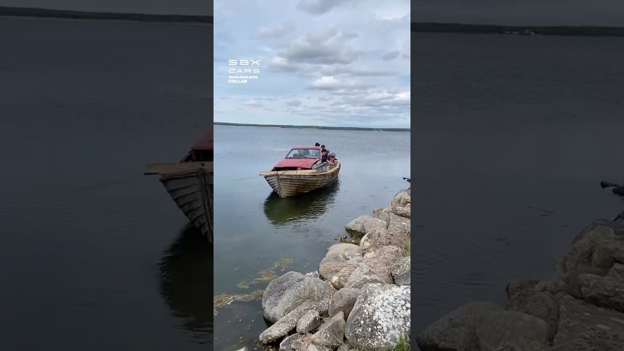 Half Car, Half Boat! 🤯