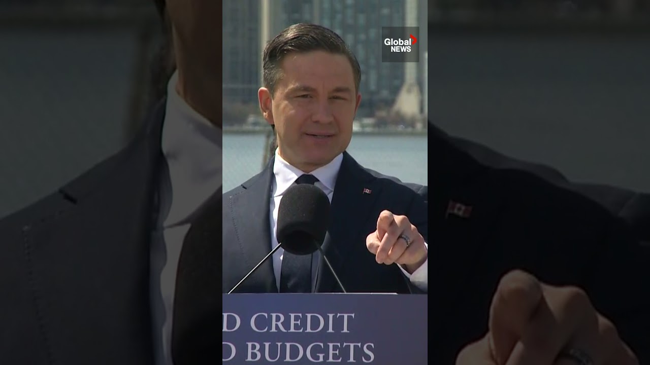 “Hold my champagne”: Poilievre responds to Liberal deficit coming under its projected number