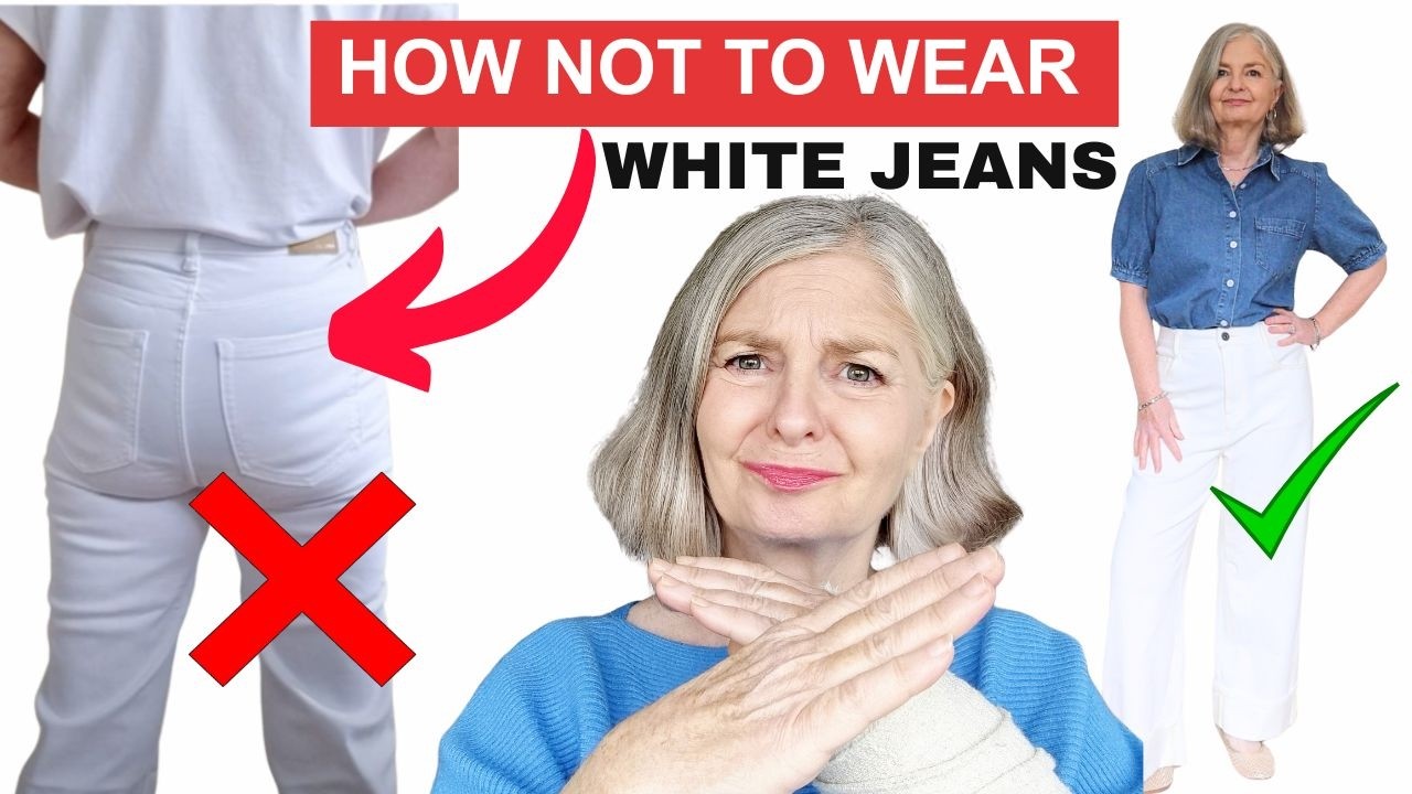 How NOT To Wear White Jeans Over 50 in 2026 — Do This Instead