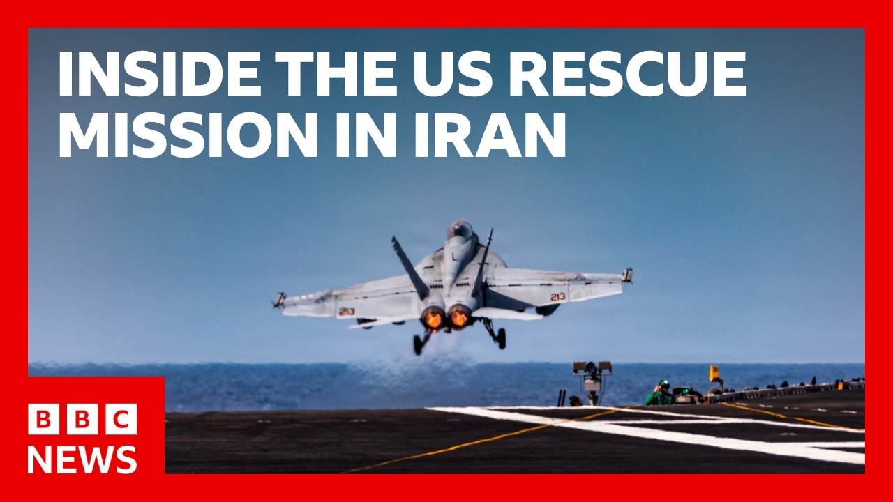 How the US rescue operation in Iran unfolded | BBC News