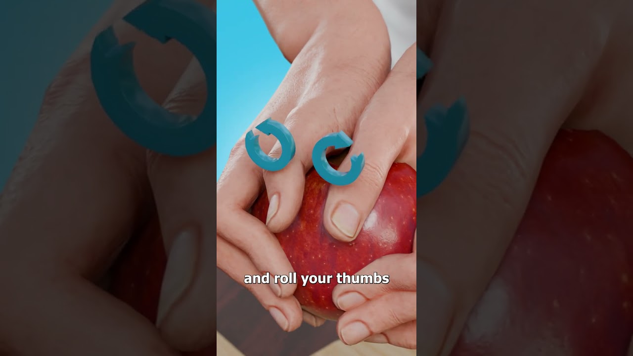 How To Split An Apple With Your Bare Hands 😮