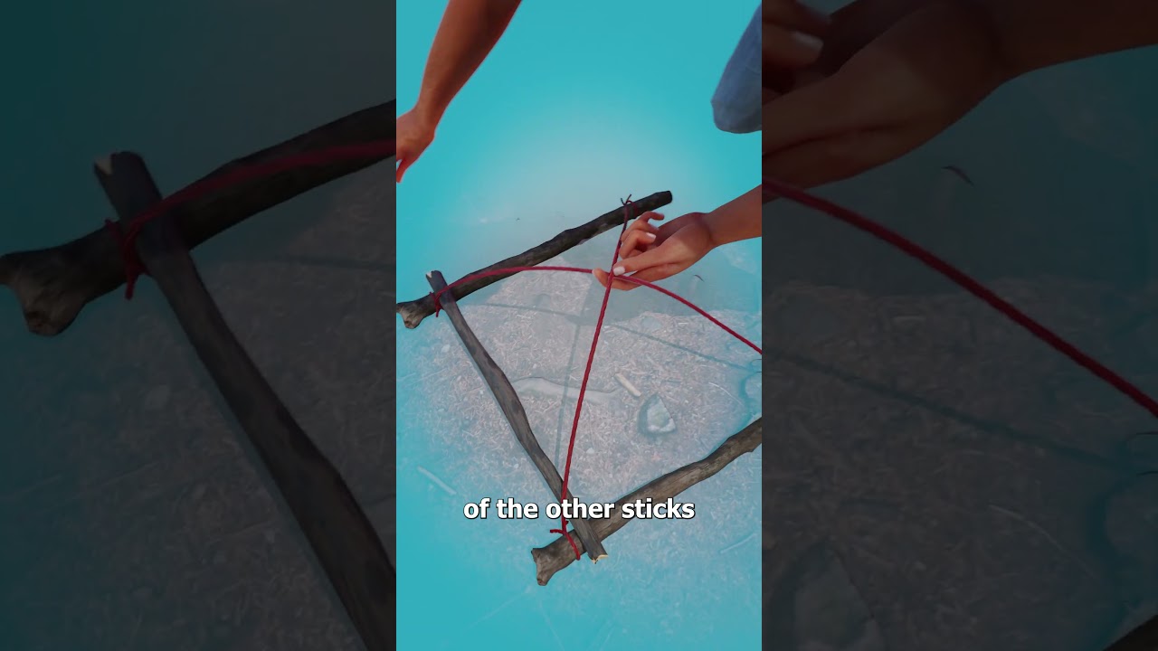 How To Turn Sticks Into A Real Basket 😮