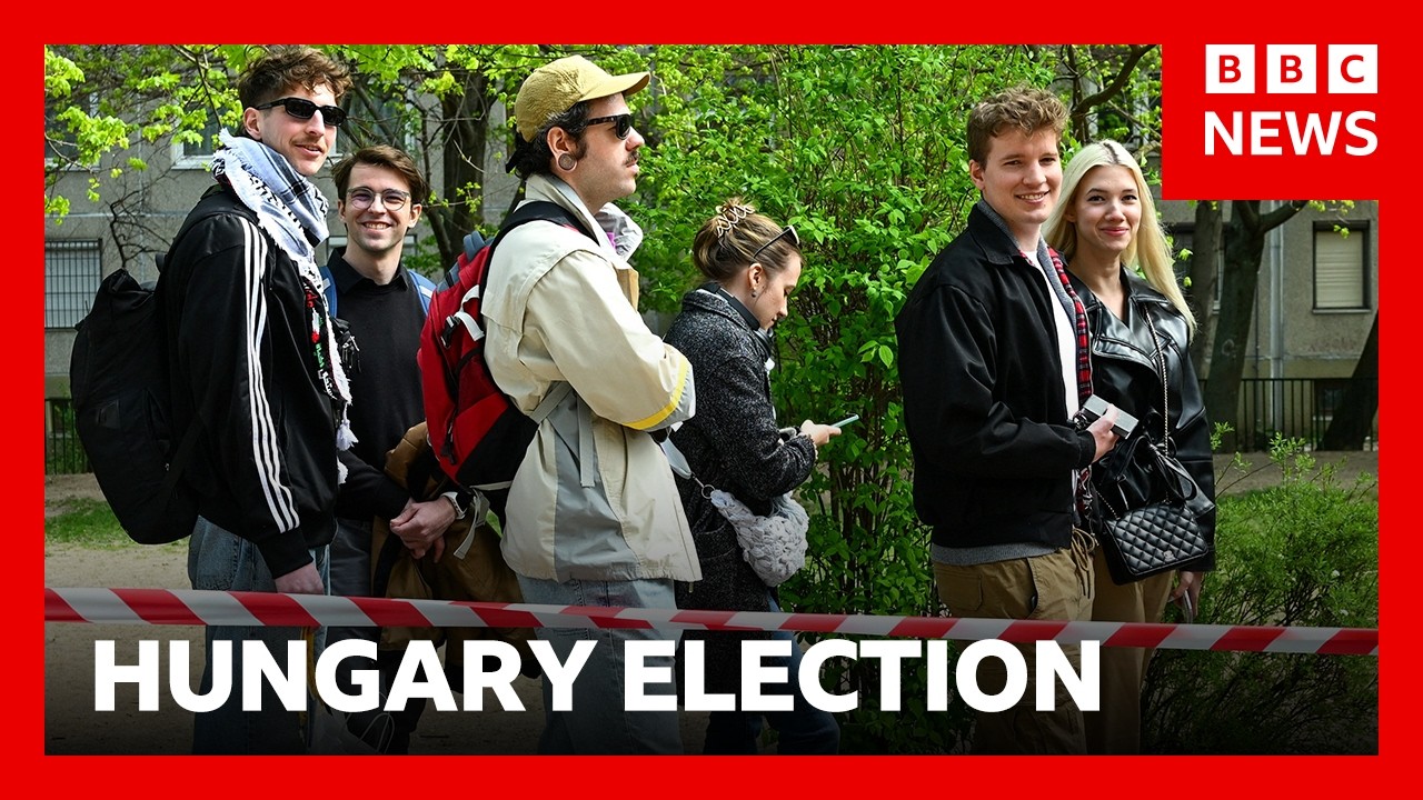 Hungarians vote in big numbers on whether to end Orbán rule and elect rival | BBC News