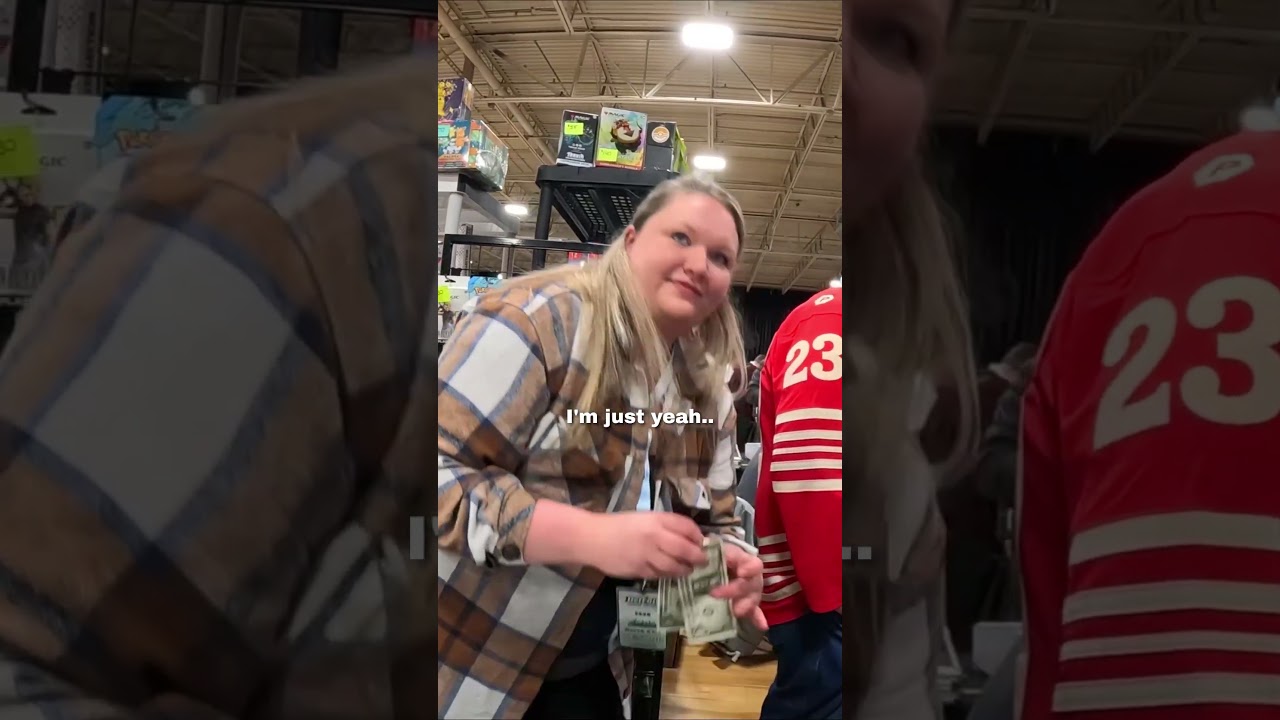 I bought a card at a show and THIS happened 🥺❤️