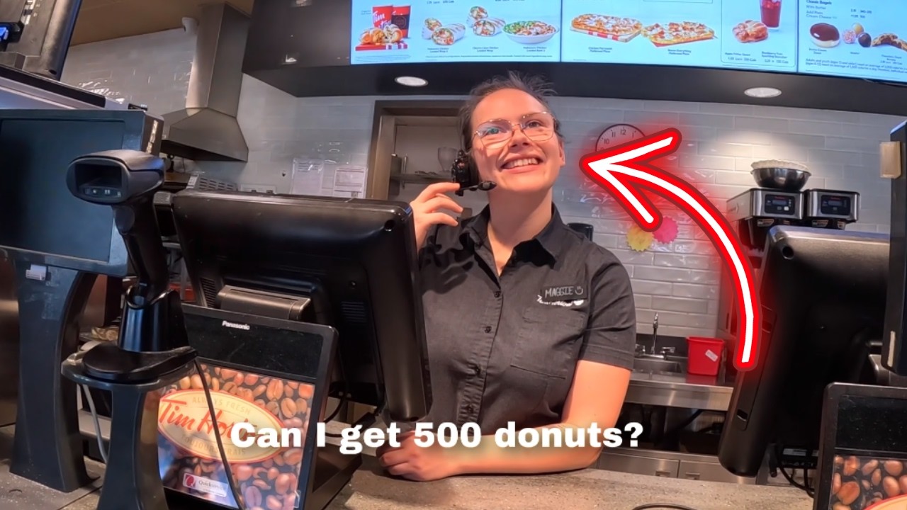 I ordered 500 donuts and gave them out 🥺❤️