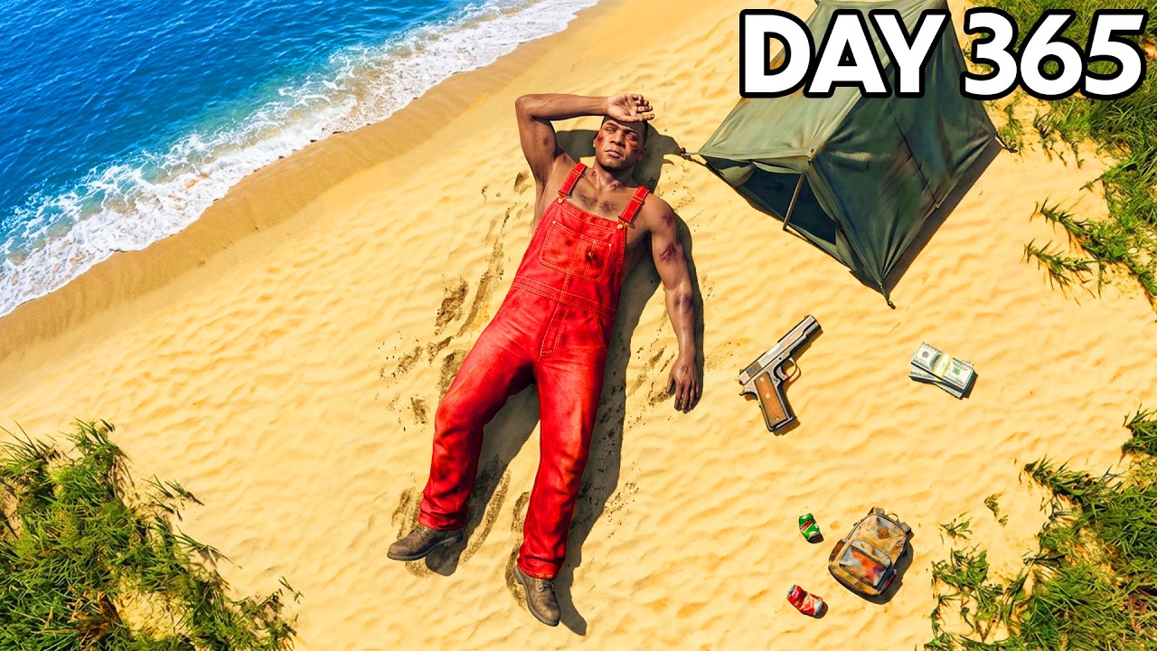 I Spent 365 Days in REALISTIC GTA 5