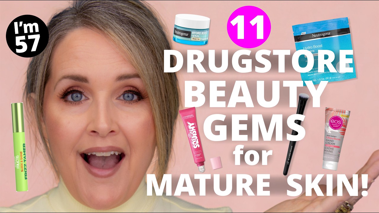 I Tried Drugstore Gems On My 50 Plus Skin and WOW!