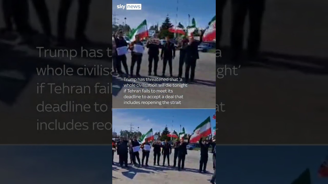 Iranians form human chains around power plants