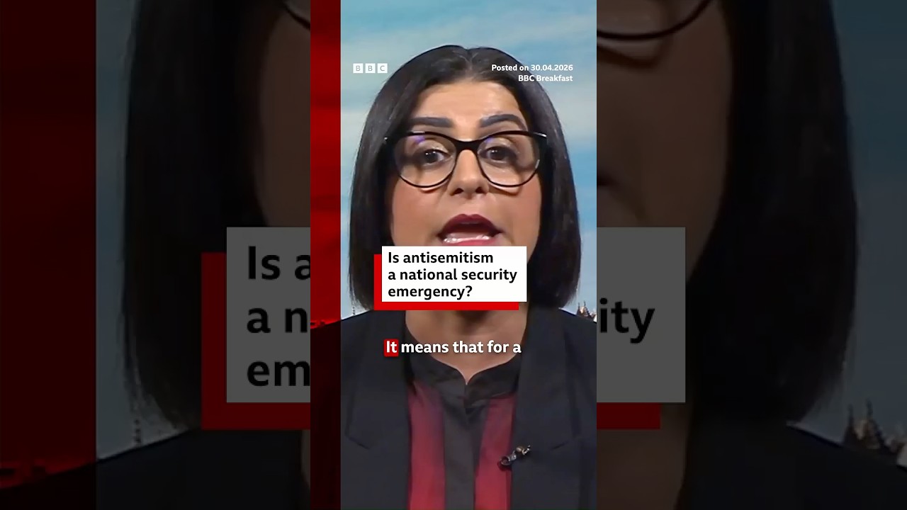 Is antisemitism a national security emergency? #BBCNews