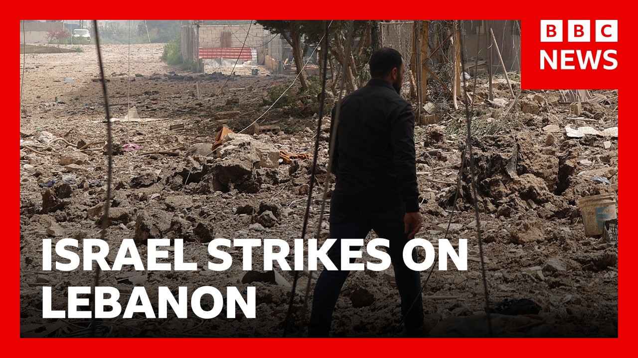 Israel carries out strikes on Beirut and Tyre | BBC News