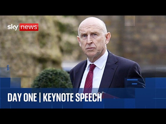 John Healey speaks at London Security Conference