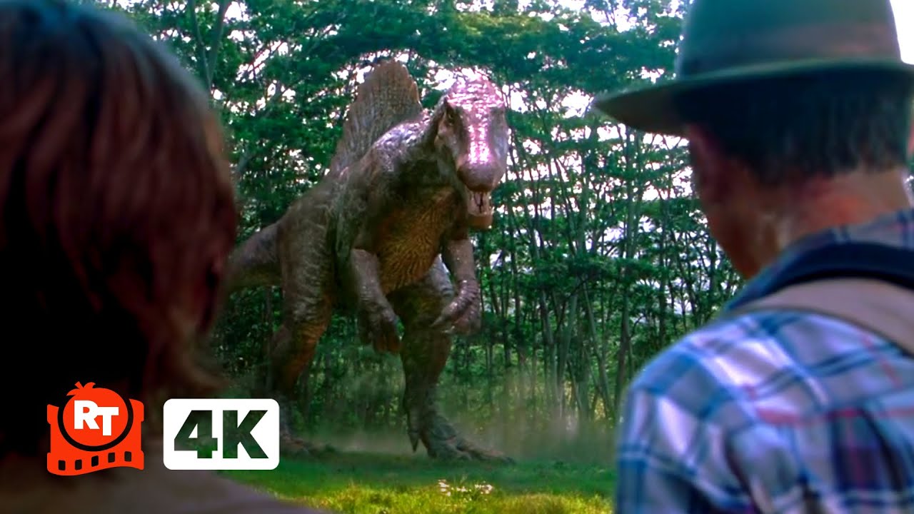 Jurassic Park III (2001) 4K – The Phone Is IN THE DINOSAUR | Movieclips