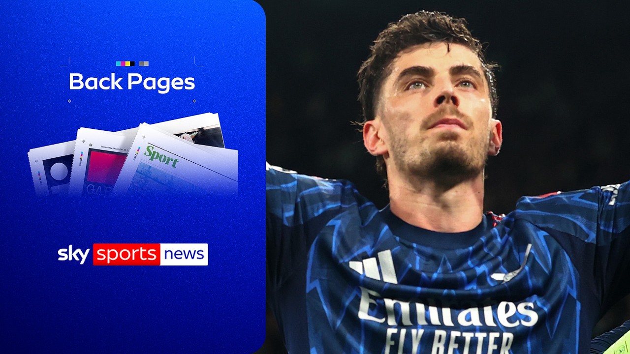 Kai Havertz grabs late Arsenal winner in Champions League quarter-final | Back Pages Tonight