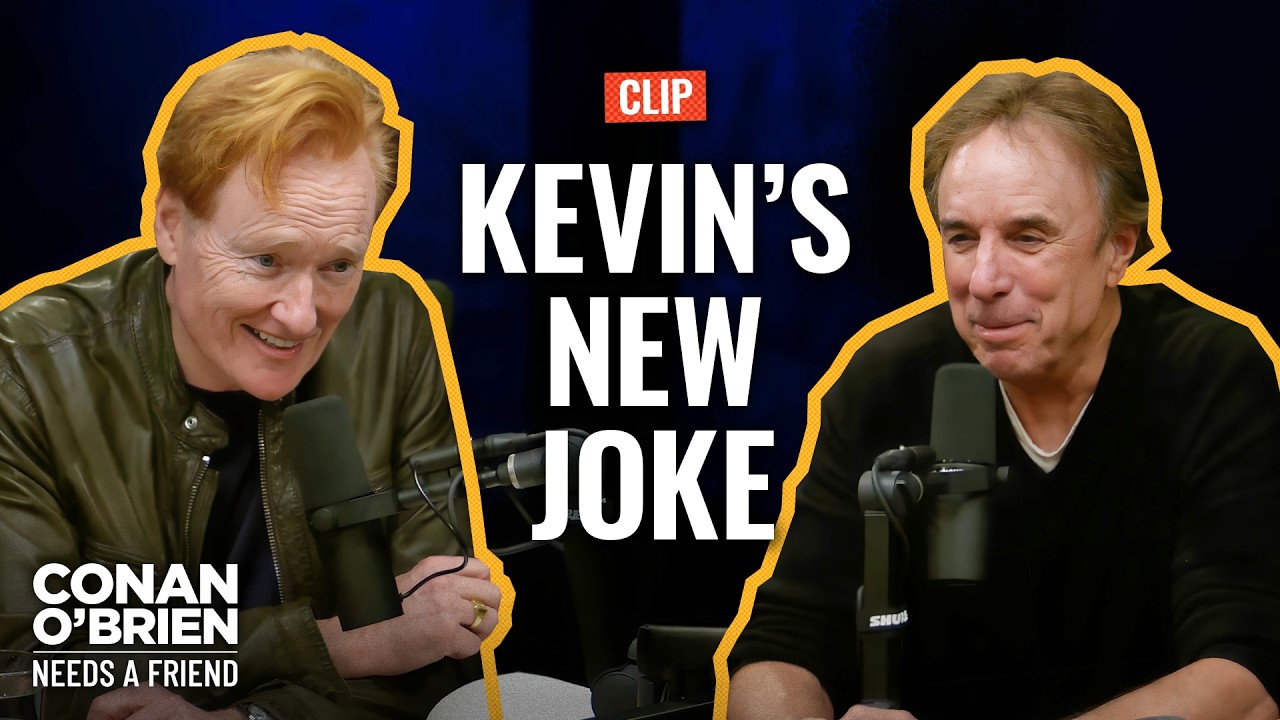 Kevin Nealon Tells Conan A Joke He Just Wrote | Conan O’Brien Needs A Friend
