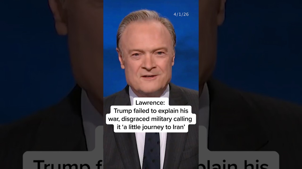 Lawrence: Trump failed to explain his war, disgraced military calling it ‘a little journey to Iran’