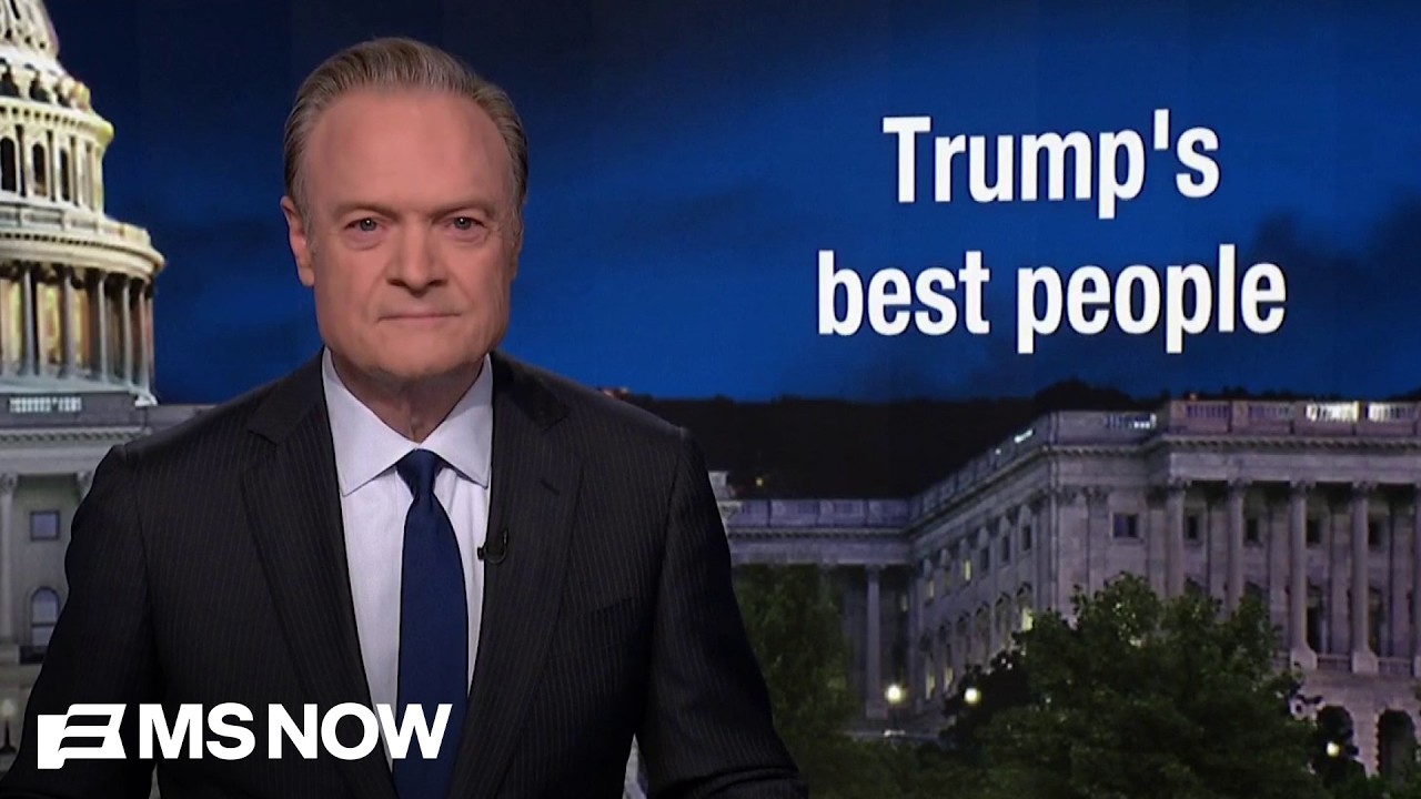 Lawrence: Your reward in Trump World for doing a ‘tremendous job’ is to be fired