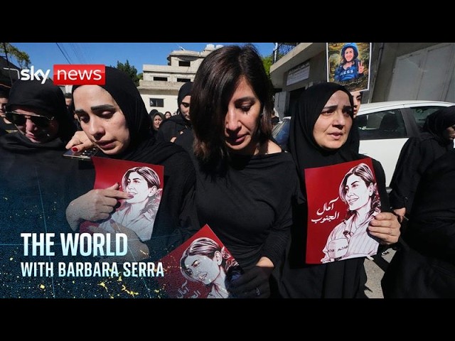 Lebanon accuses Israel of war crimes | The World with Barbara Serra