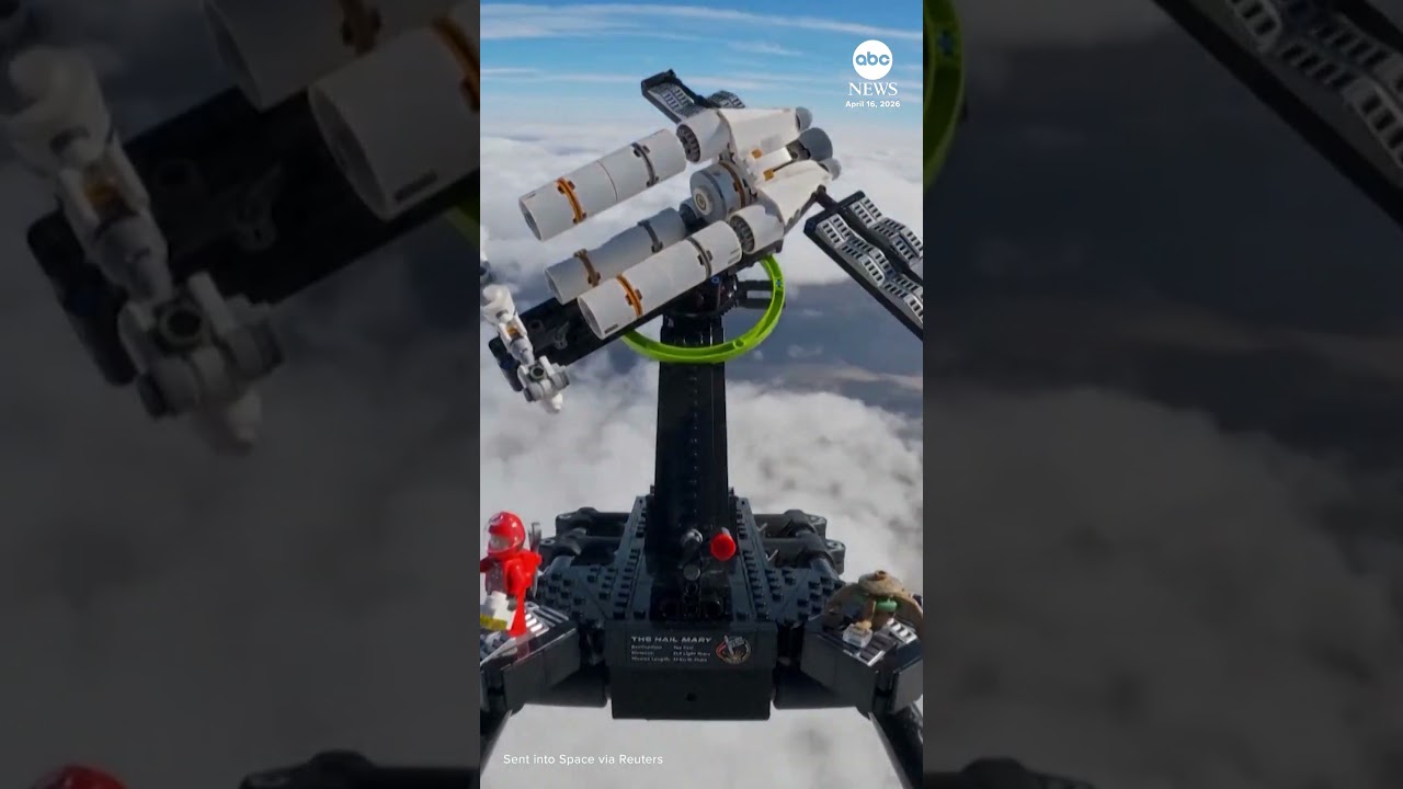 LEGO set takes world record after being launched into stratosphere