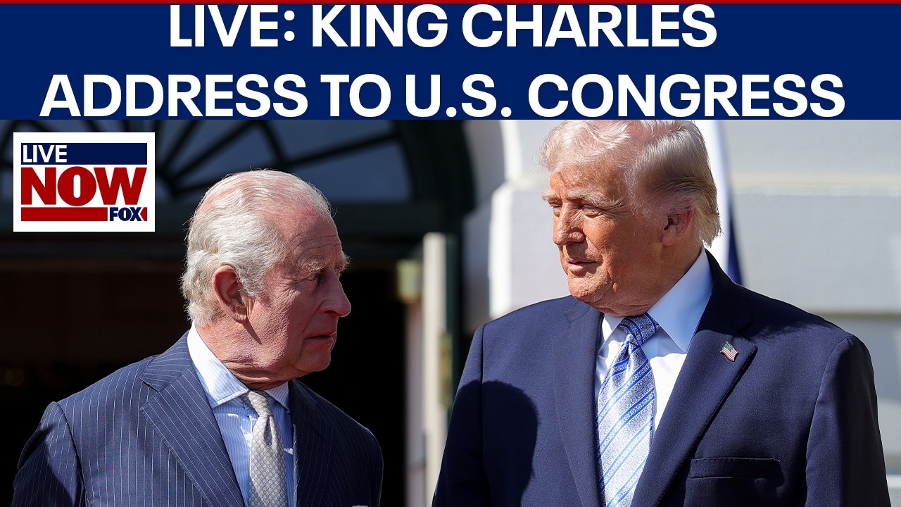 LIVE 3pm ET: King Charles addresses US congress amid talks with Trump