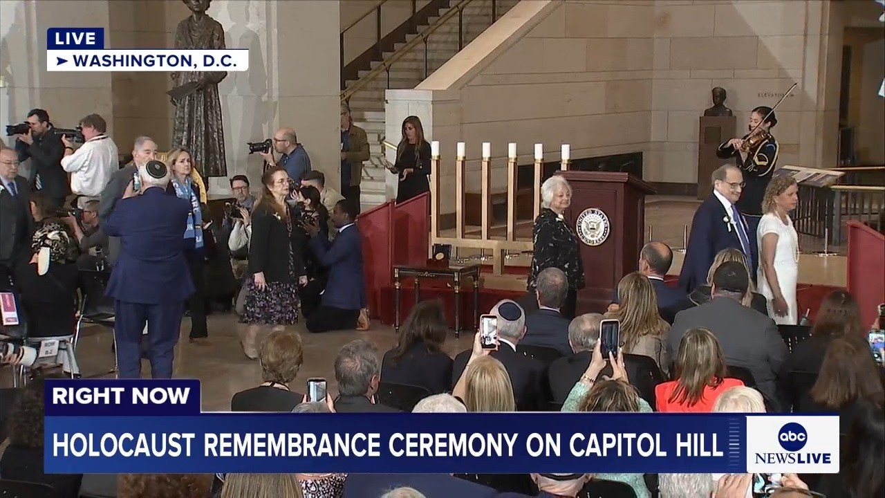 LIVE: Congressional leaders hold Holocaust remembrance ceremony on Capitol Hill
