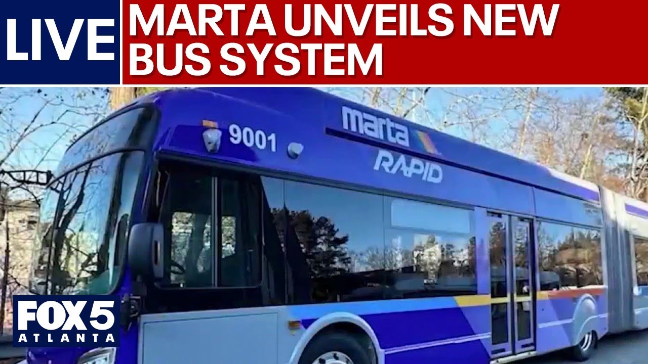LIVE | MARTA’s new Rapid-A Line bus system launches
