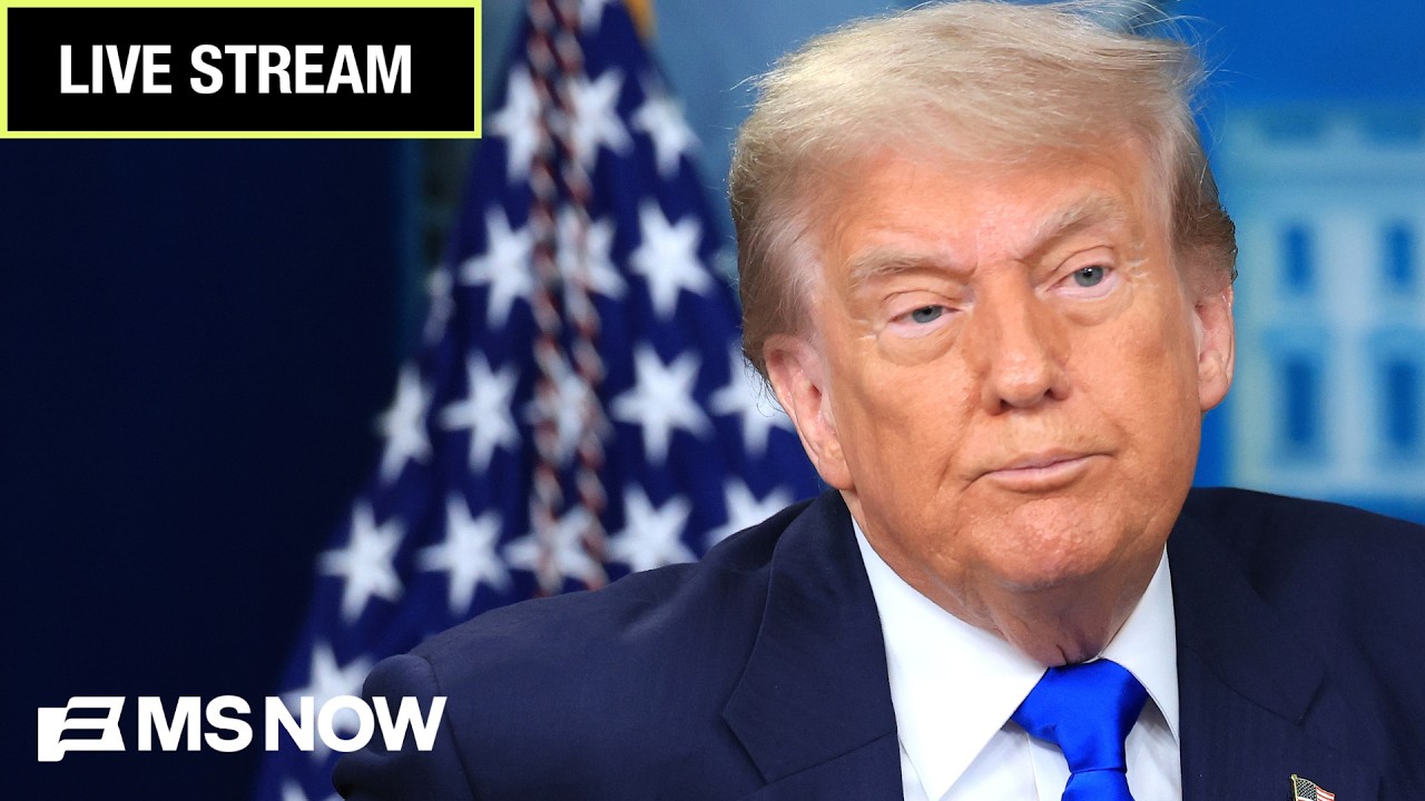 LIVE: President Trump holds news conference amid “unhinged” Iran social post