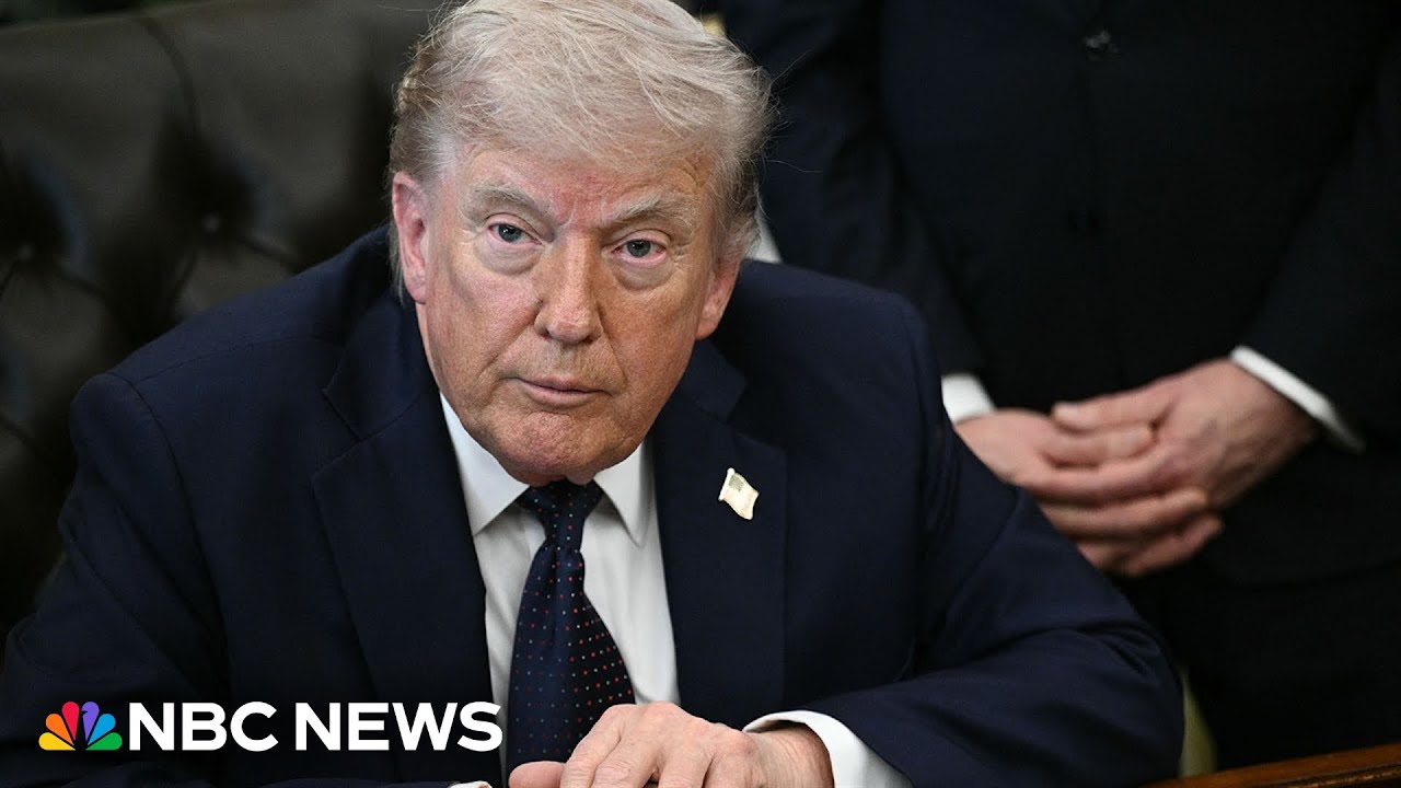 LIVE: Trump holds executive order signing at the White House | NBC News