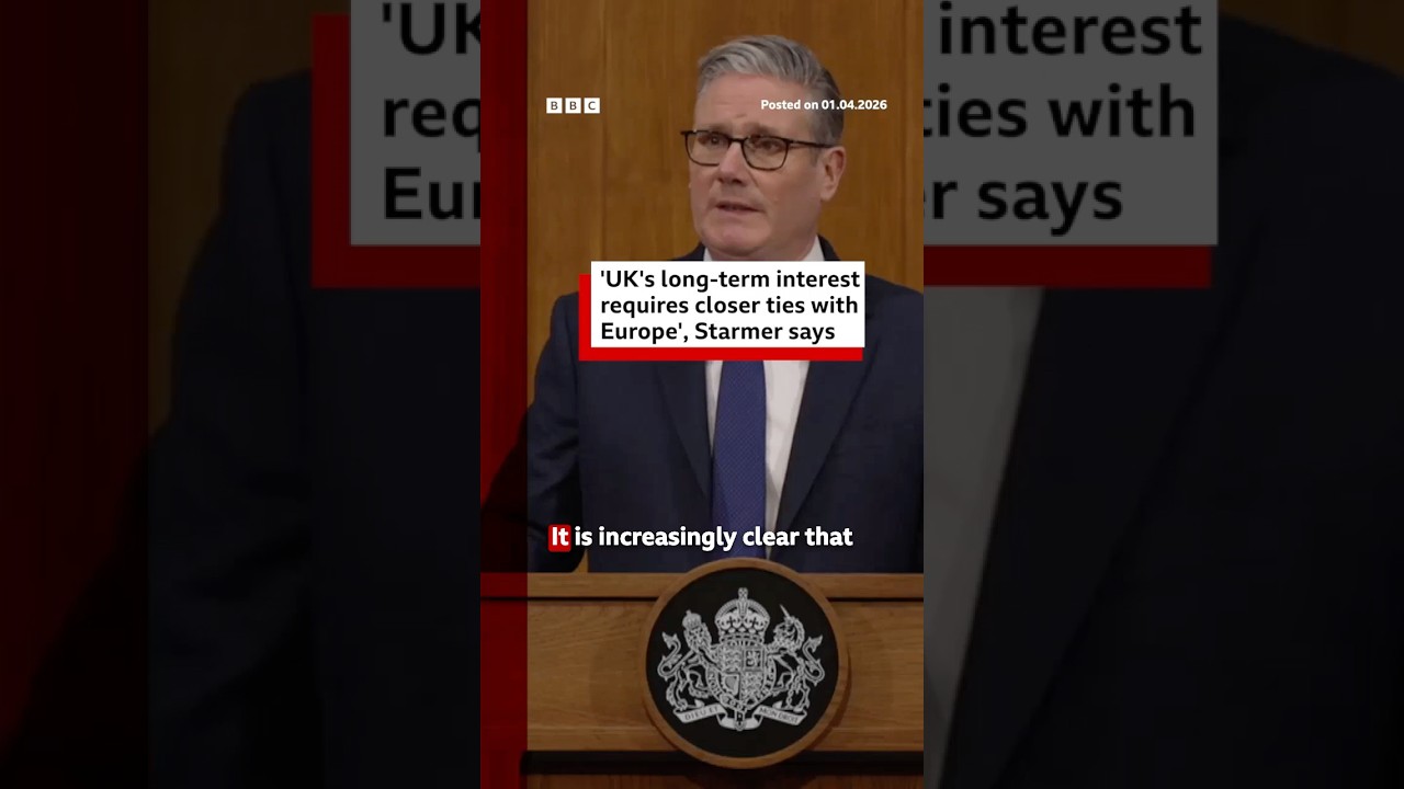 “Long-term national interest requires closer partnership” with Europe, the PM said. #BBCNews