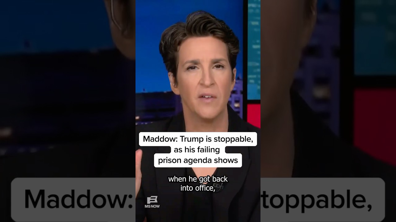 Maddow: Trump is stoppable, as his failing immigrant prison agenda shows