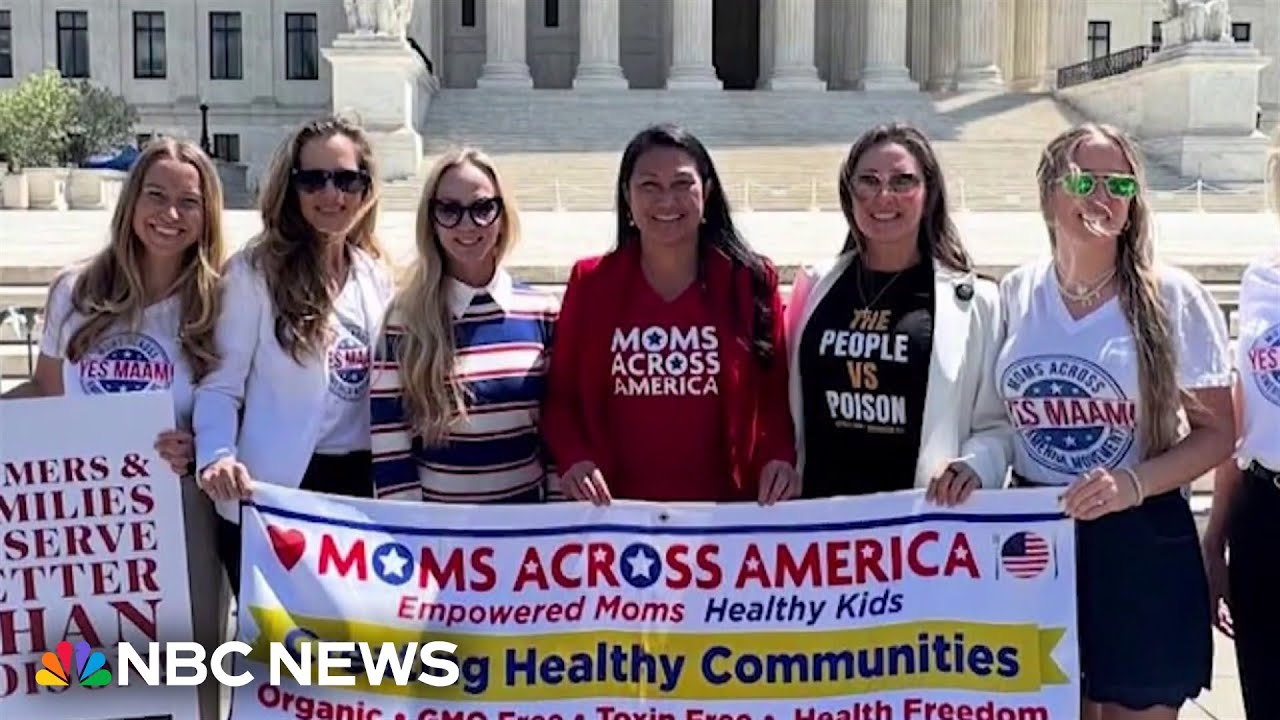 MAHA moms are protesting against pesticides