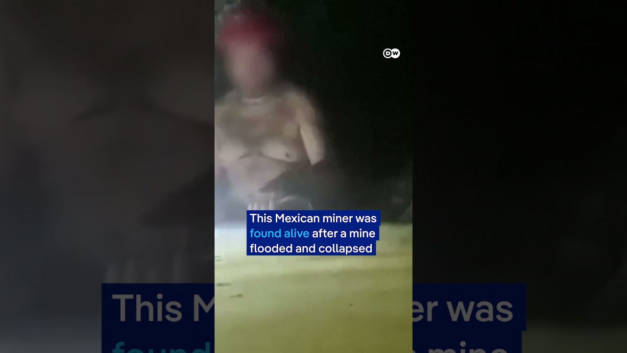 Man found alive after almost two weeks trapped in Mexican mine | DW News