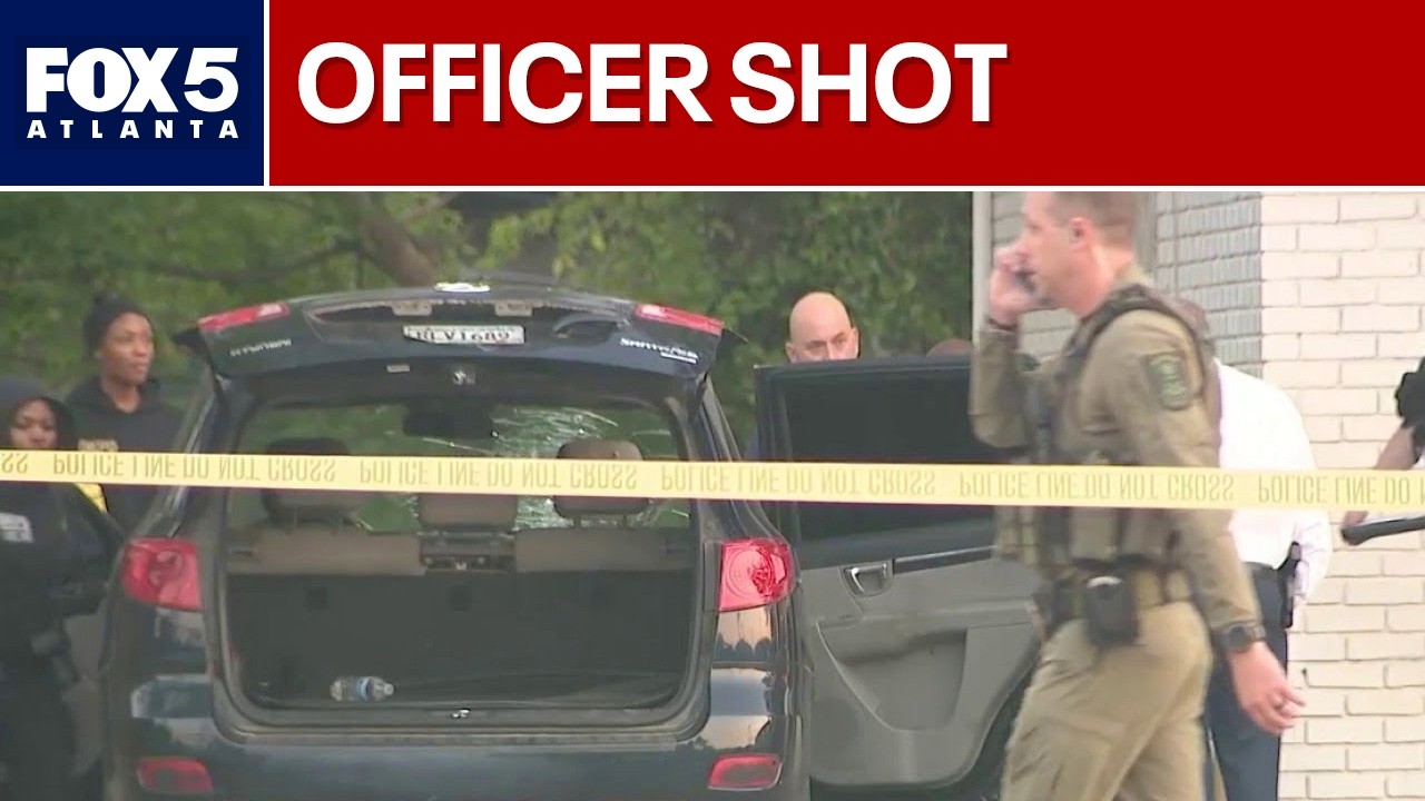 Manhunt ends: Suspect caught after shooting DeKalb cop | FOX 5 News
