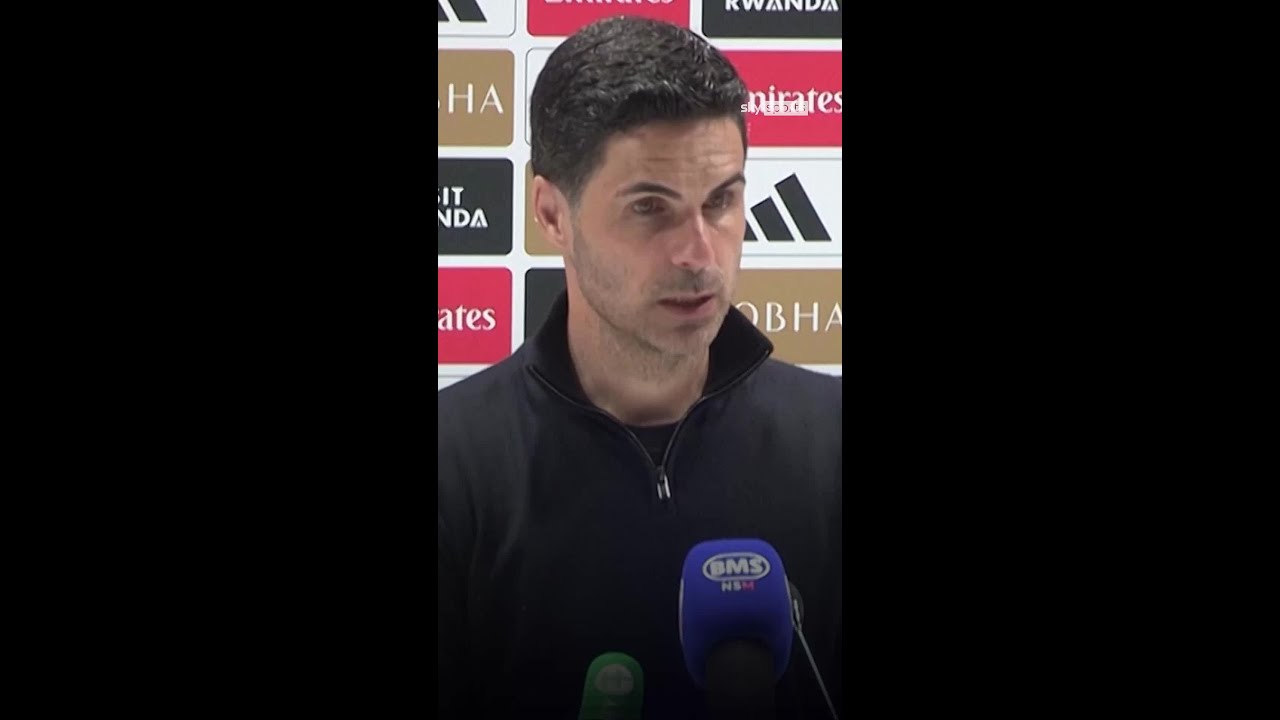 Mikel Arteta claims Nick Pope’s challenge on Viktor Gyökeres was a “clear red card” 🗣️🔴