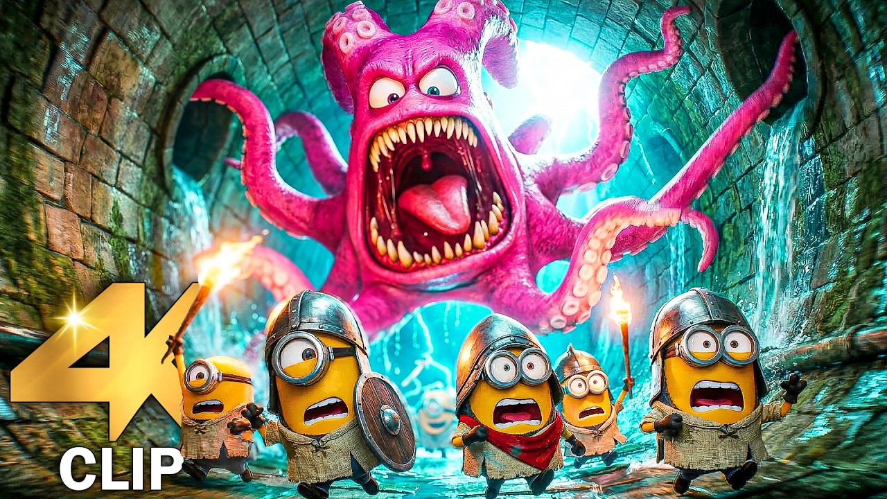 MINIONS AND MONSTERS “Giannis Antetokounmpo Goes Hollywood” Trailer (4K ULTRA HD) 2026 | MINIONS 3