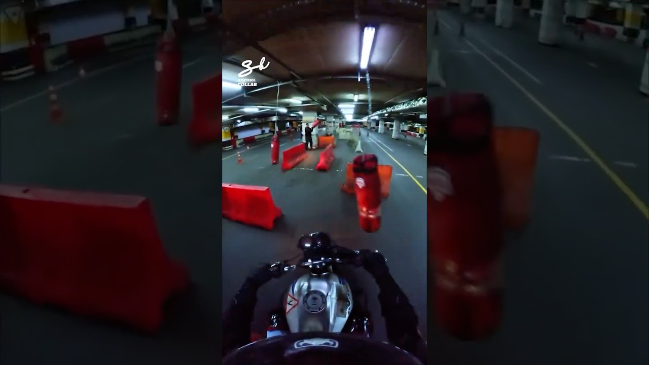 Motorbike Assault Course! 🥊