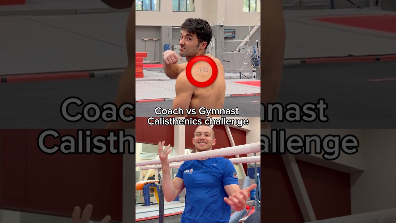 My coach is too strong 😭 @warmaxinso #olympics #gymnastics #gymnast #sports #calisthenics