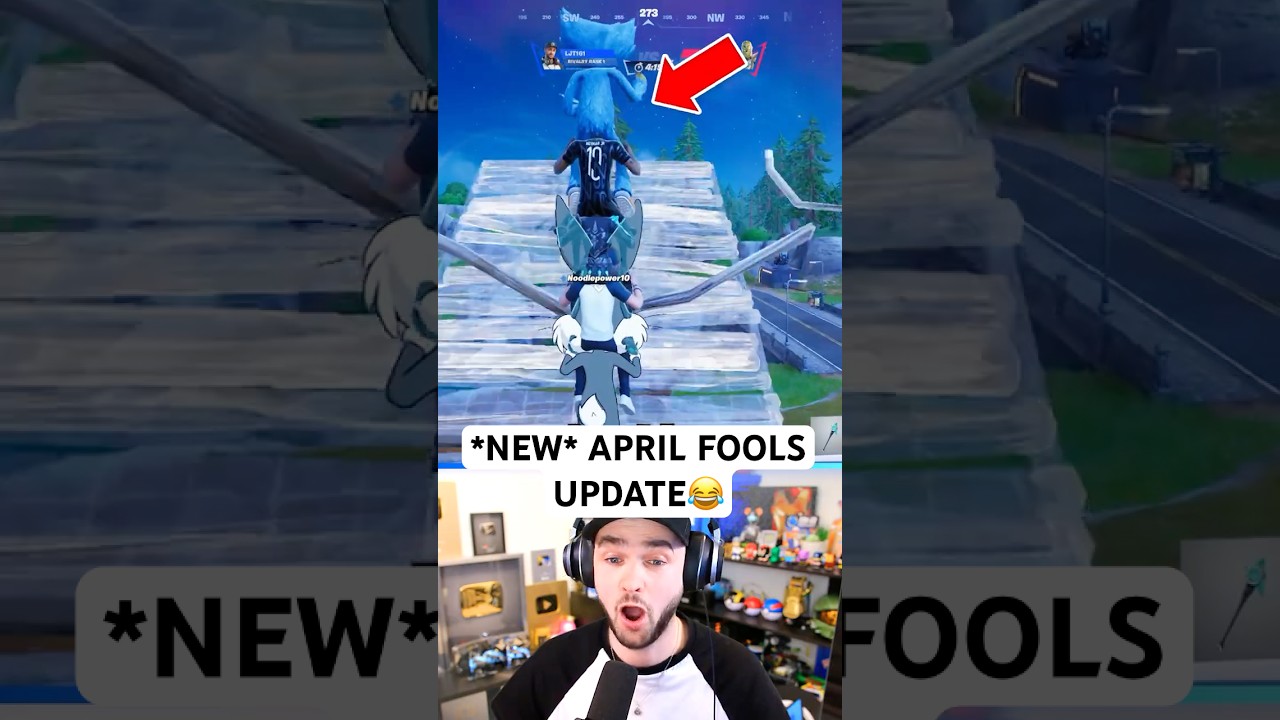 *NEW* April Fools Fortnite Update is HILARIOUS! 🤣