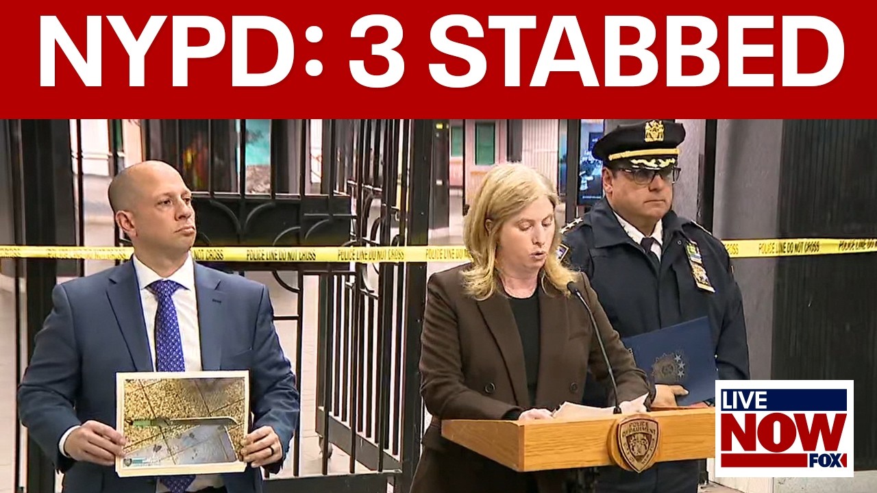 NYPD: 3 stabbed, suspect shot in Grand Central attack