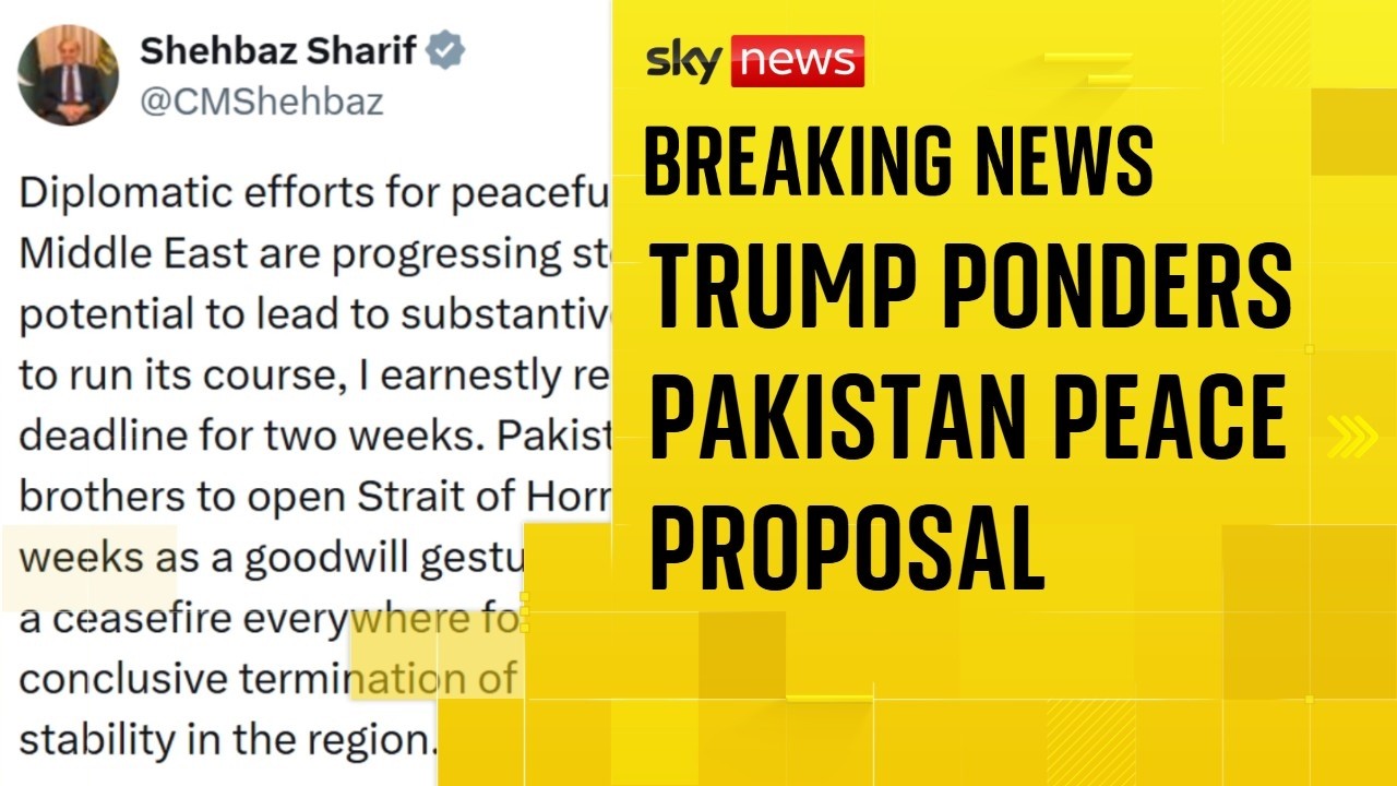 Pakistan calls for two-week ceasefire as Trump’s Iran deadline looms