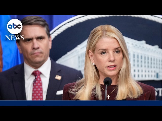 Pam Bondi replaced by Todd Blanche as Attorney General by President Trump