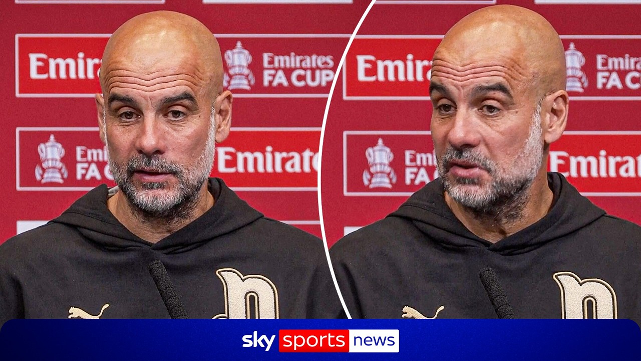 Pep Guardiola reacts to Man City reaching record fourth FA Cup Final in a row | “That defines you”