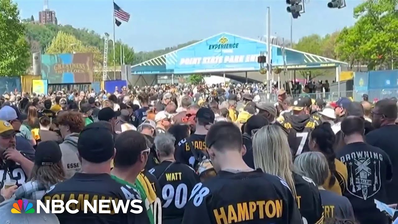 Pittsburgh buzzes with fans ahead of 2026 NFL draft