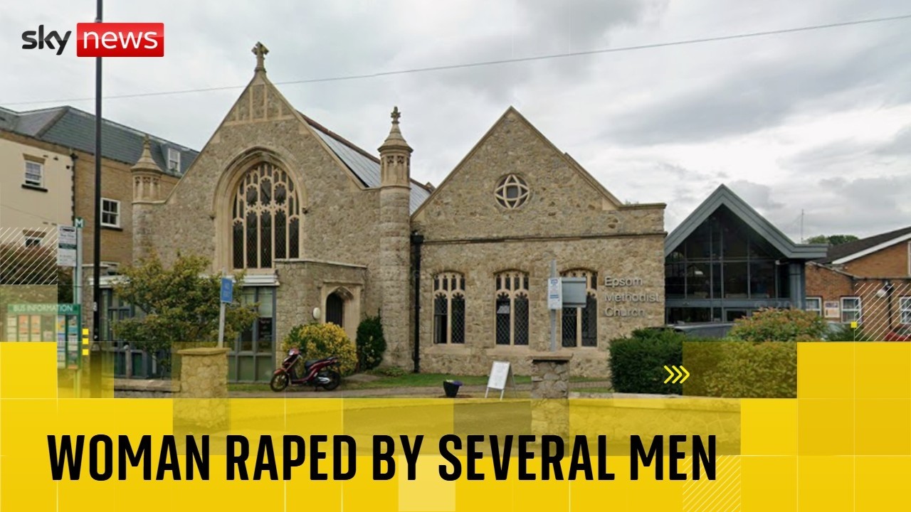Police appeal after woman raped by several men outside church in Epsom
