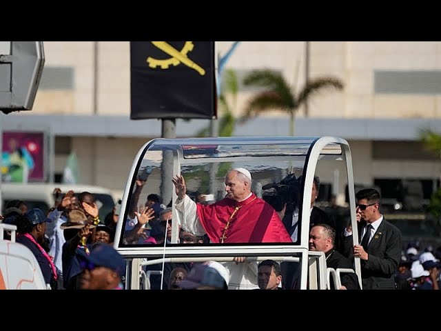 Pope Leo XIV heads to shrine in Angola that was a center of African slave trade