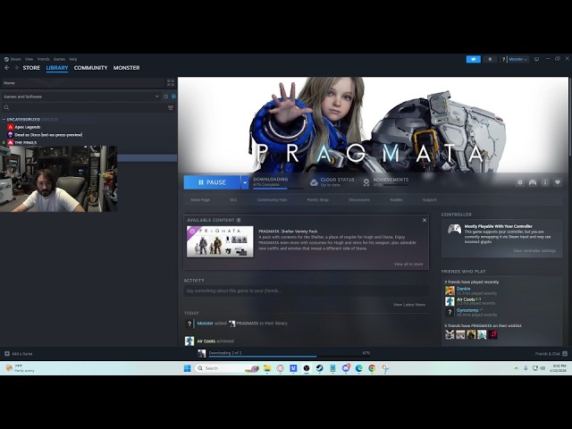 PRAGMATA tonight #sponsored